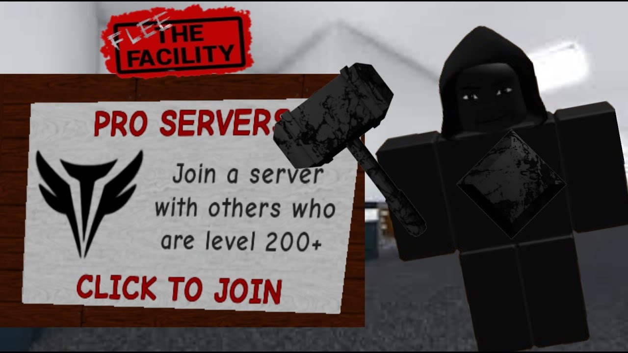 DESTROYED Pro Server Lobby in Flee The Facility