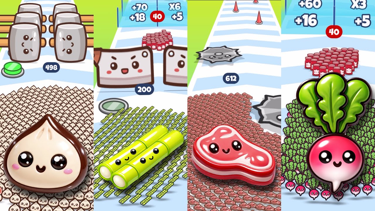 Food Run – Relaxing Satisfying SpeedRun Gameplay