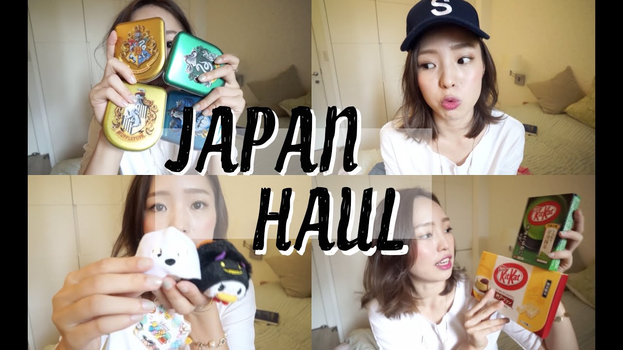 JAPAN HAUL: USJ, cosmetics, disney, groceries 日本戰利品