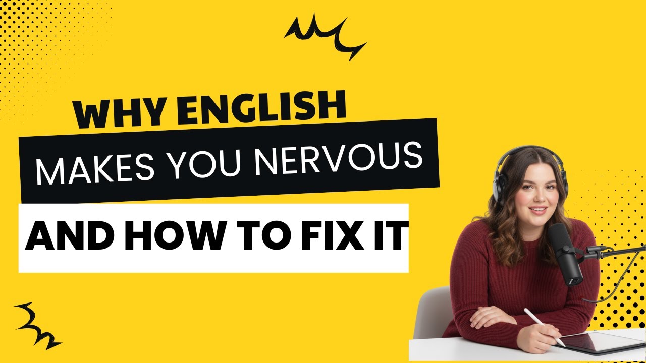 Why English Makes You Nervous And How To Fix It | Slow Listening & Speaking Practice (A1–A2)