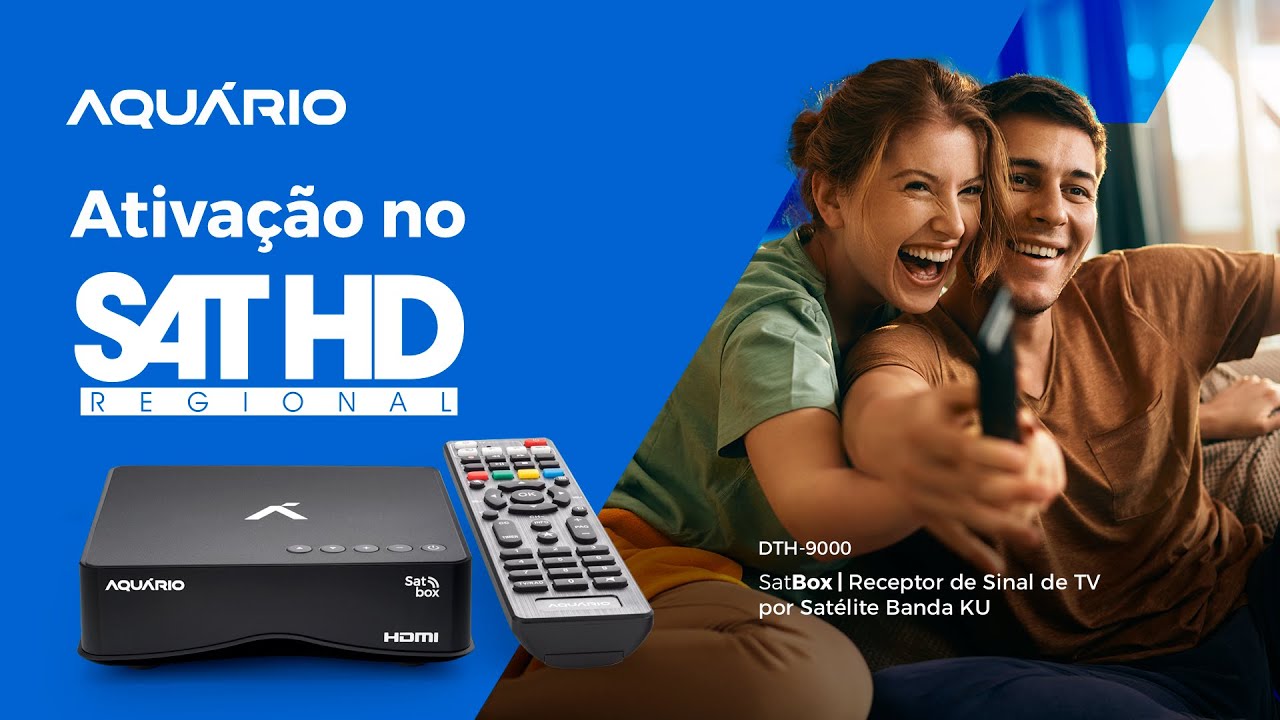 Como ativar o SAT HD Regional no seu SatBox da Aqu&aacute;rio e liberar mais de 60 canais gratuitos?