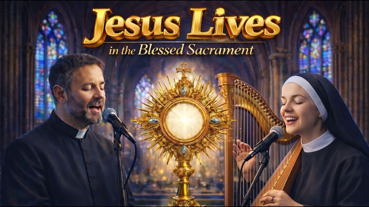 Jesus Lives in the Blessed Sacrament ✨ 10 Heavenly Eucharistic Songs | Music From Heaven🙏 Worship
