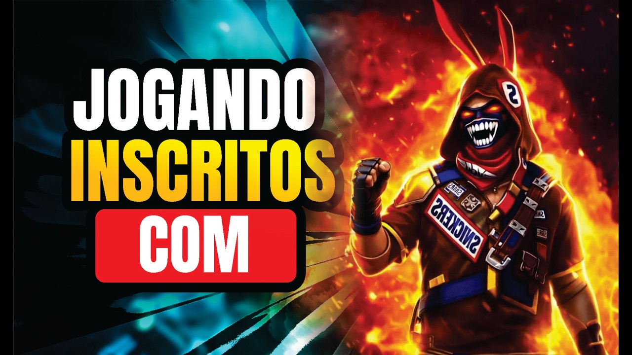 💥🔥LIVE AO VIVO  JOGANDO COM INSCRITOS RUMO AOS 50K 🔥💥