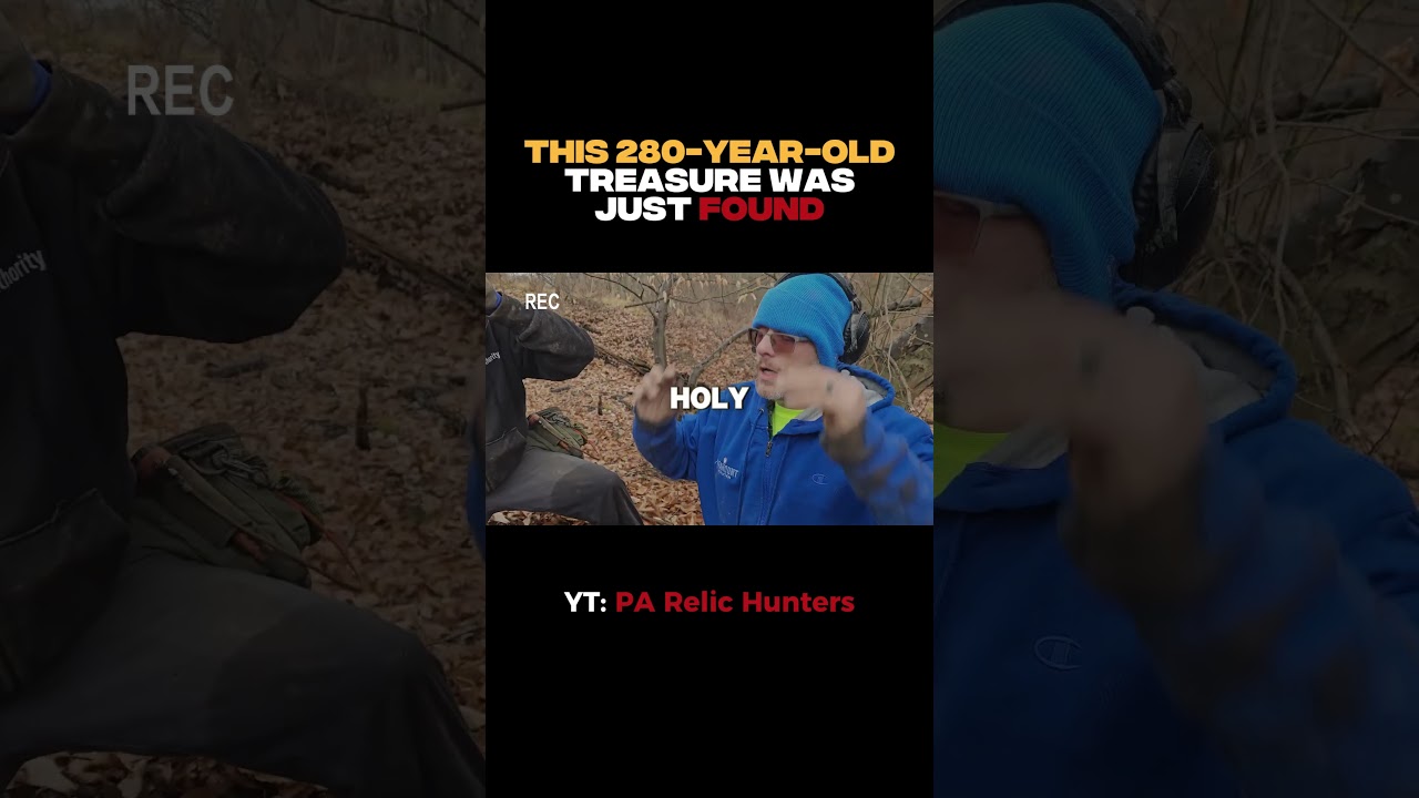 ⚠️ Rare Civil War Artifact Found Underground...
