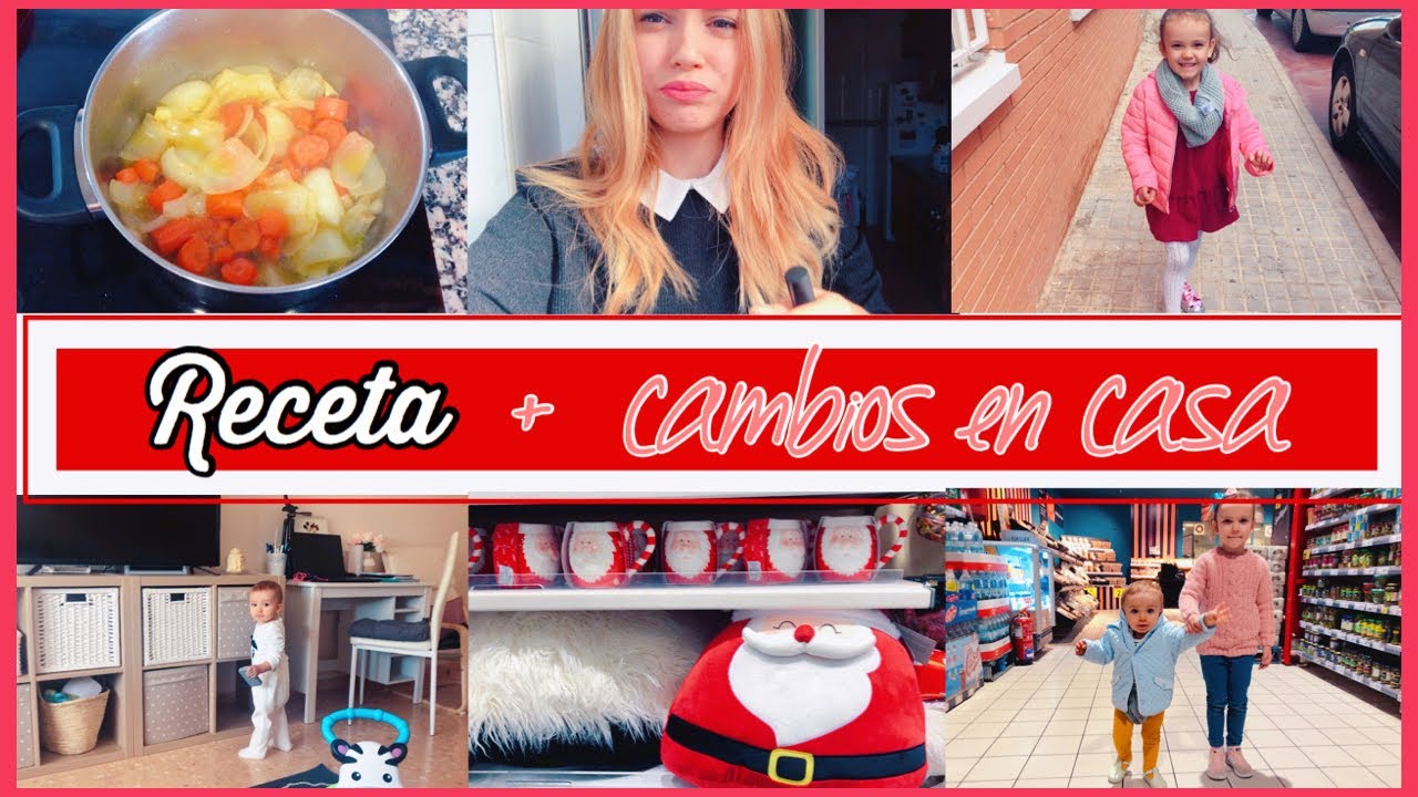 RECETA + CAMBIOS en CASA | VLOG de FIN de SEMANA