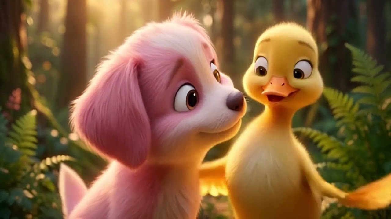 He Was Stuck… Then This Tiny Friend Changed Everything 🐶🦆