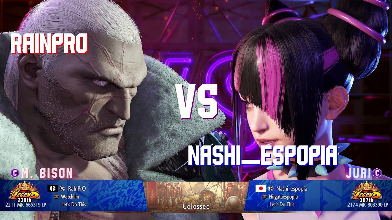 SF6 RaInPro (M. Bison Classic) Vs Nashi_espopia (Juri Classic)