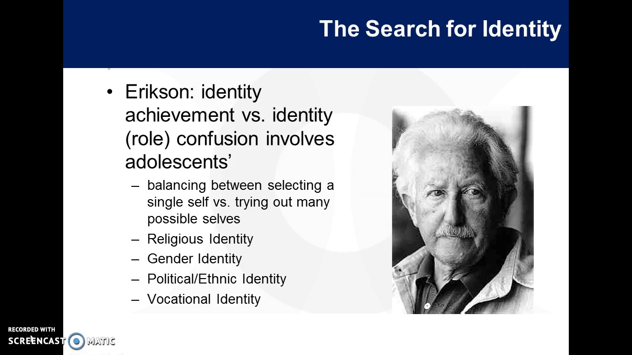 Erikson's Identity vs. Role Confusion/Marcia Identity States