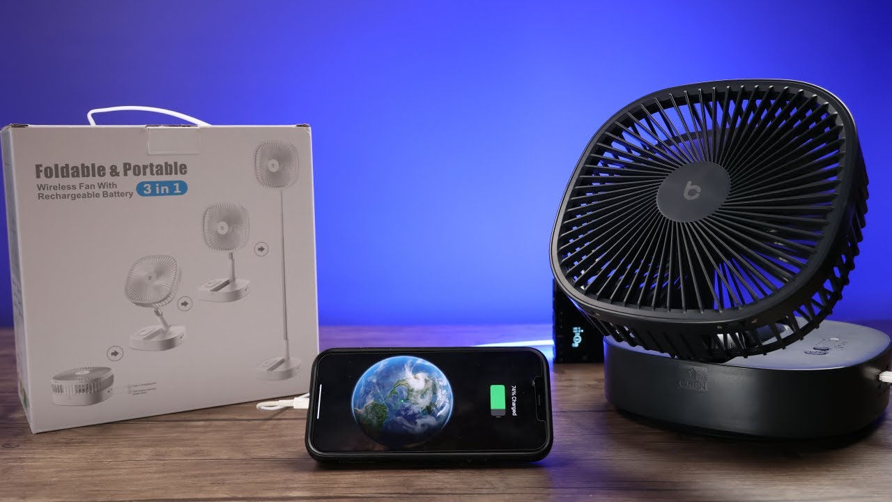 Cool Little Wireless Fan Review and Demo