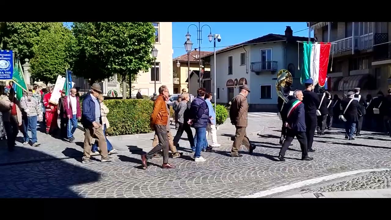 Saluggia 25 Aprile 2025 Festa della Liberazione