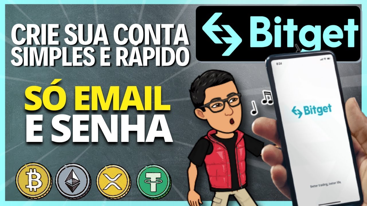 💲 ABRIR CONTA NA BITGET PELO CELULAR  - TRADE DE CRIPTOMOEDAS