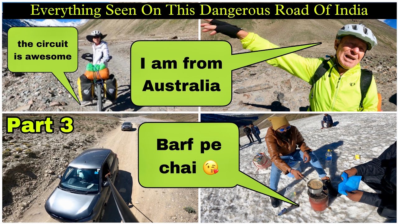 MANALI to KAZA ❌ Via Chandratal Lake | Seen Everything On This Dangerous Road Of India | Ep2(Part3)