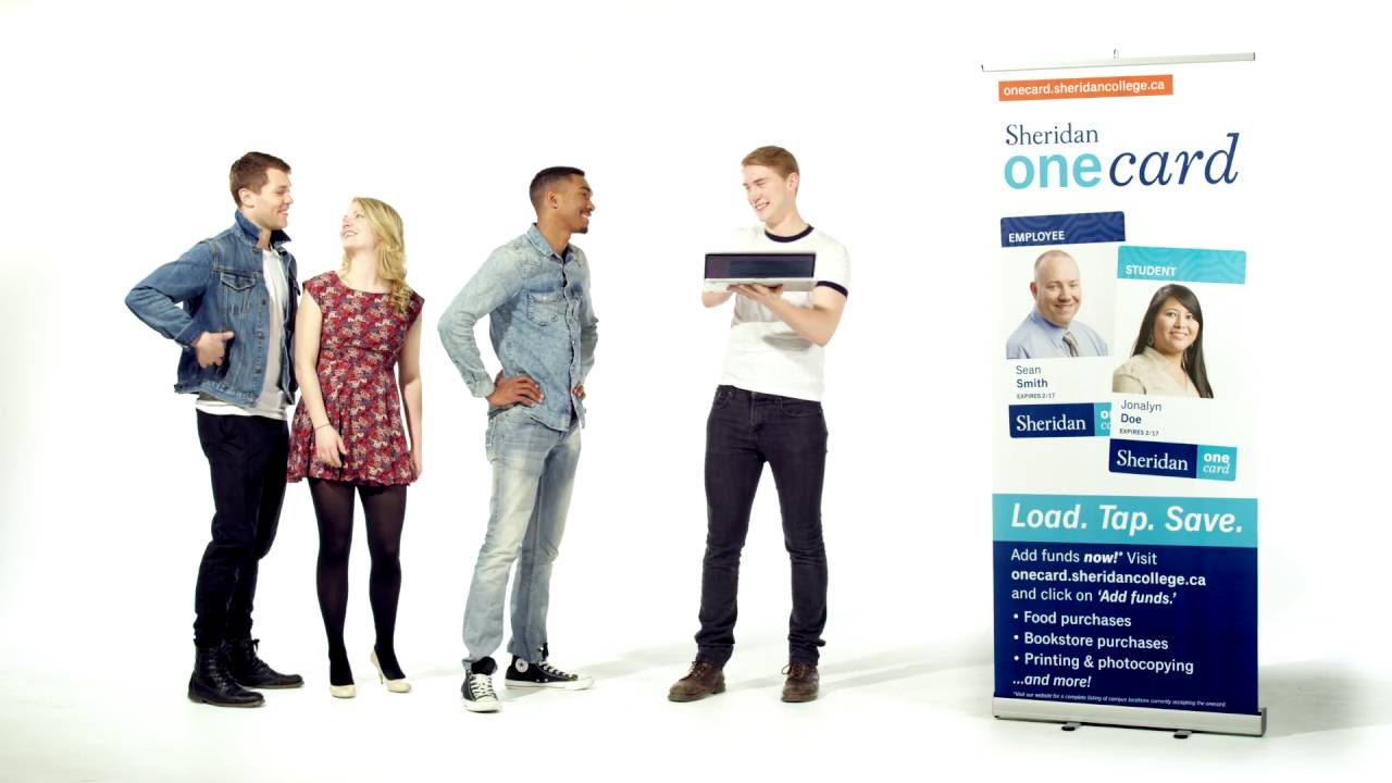 Sheridan onecard - Load. Tap. Save.