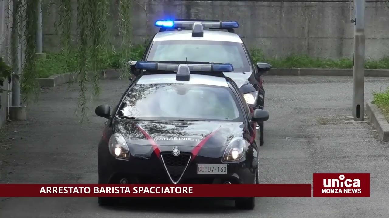 Monza, arrestato barista spacciatore