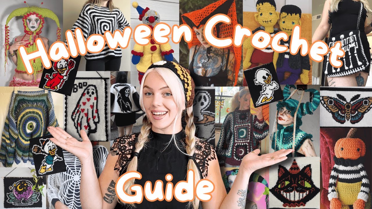 Halloween Crochet Guide *WITH LINKS* - fun & spooky amigurumi, tapestry & wearables!