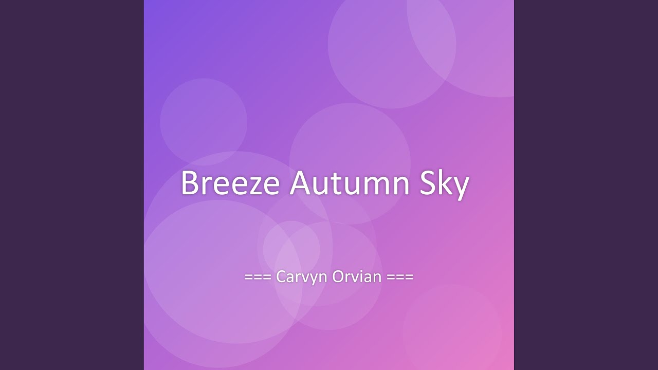 Breeze Autumn Sky