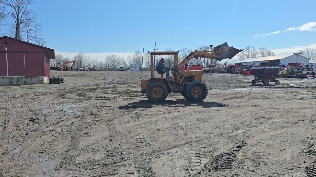 FORD 4500 DIESEL W/EMCO 4X4 HYDRAULIC STEER CONVER For Sale