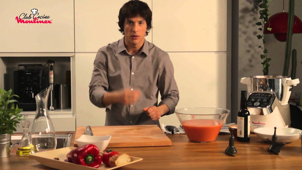 Cuisine Companion y Jordi Cruz - Gazpacho de frutas con melocotón