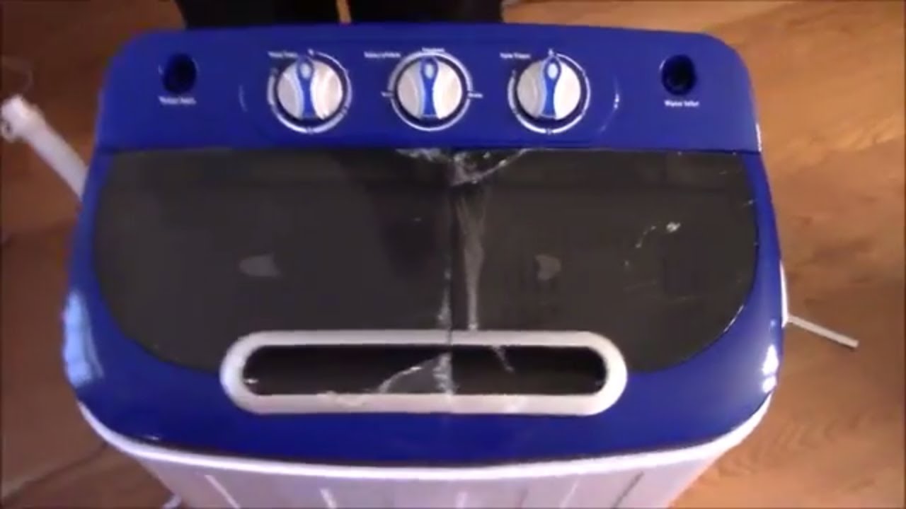 Best Choice RV washer portable washing machine dryer Van Life