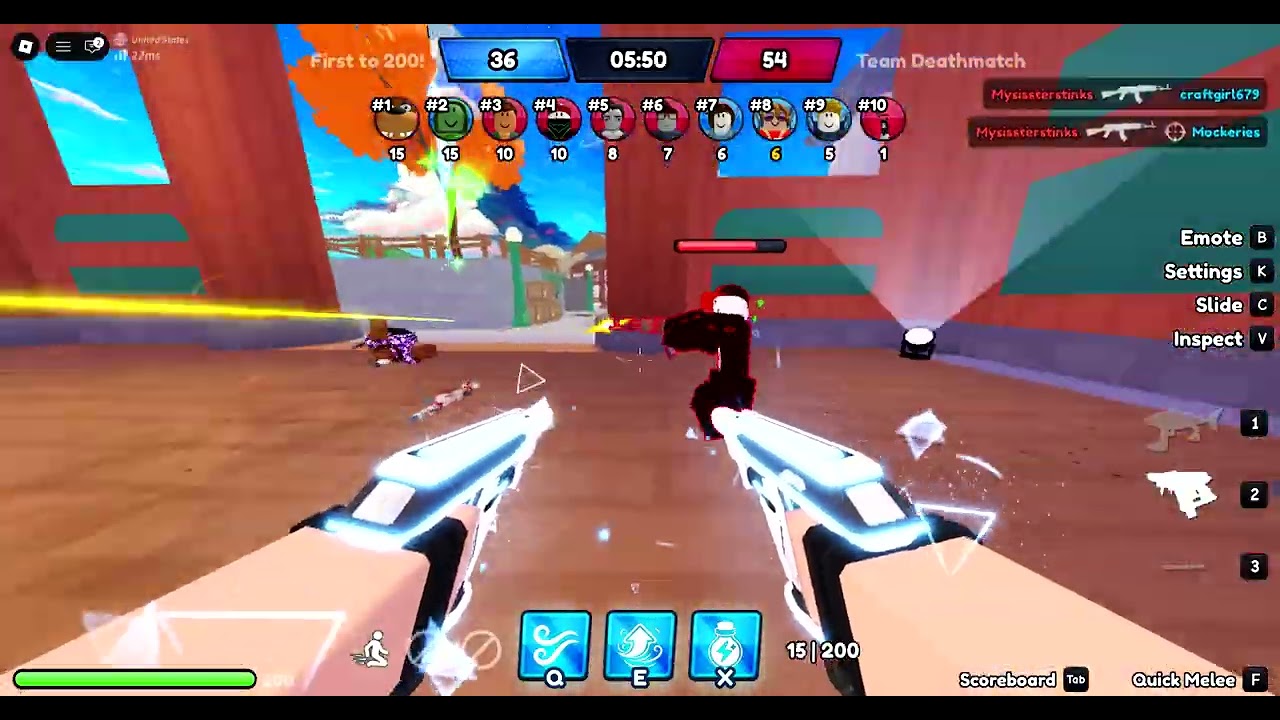 I got a tec 9 in hyper shot