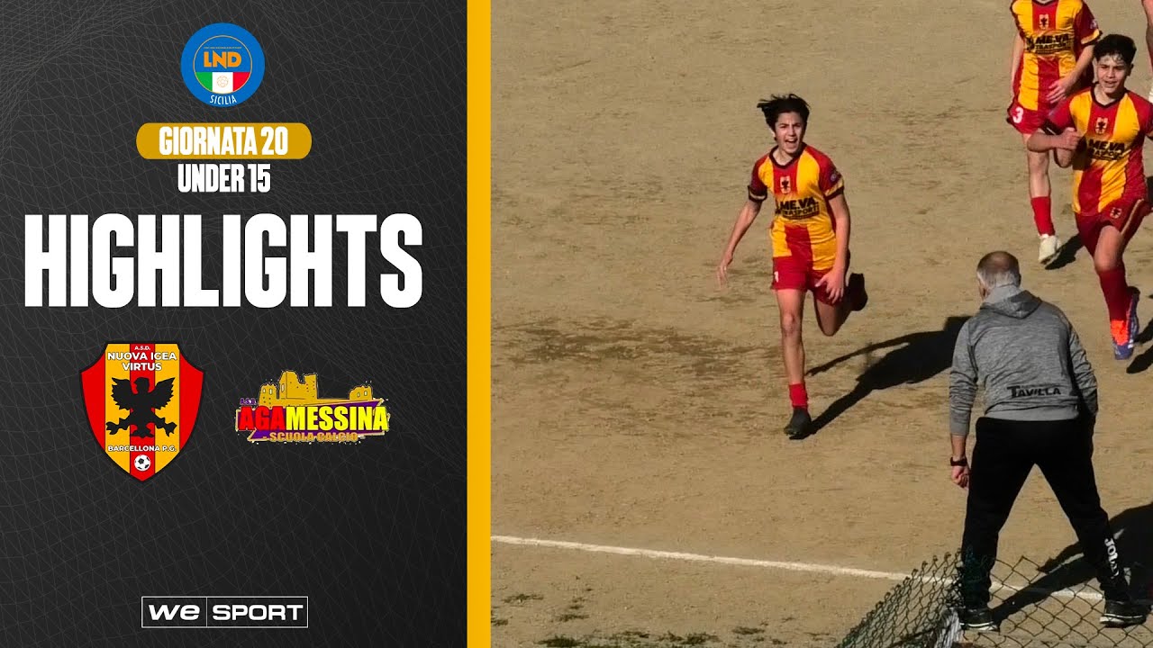 Nuova Igea Virtus vs Aga Messina (Under 15 - Giornata 20 - Girone C)