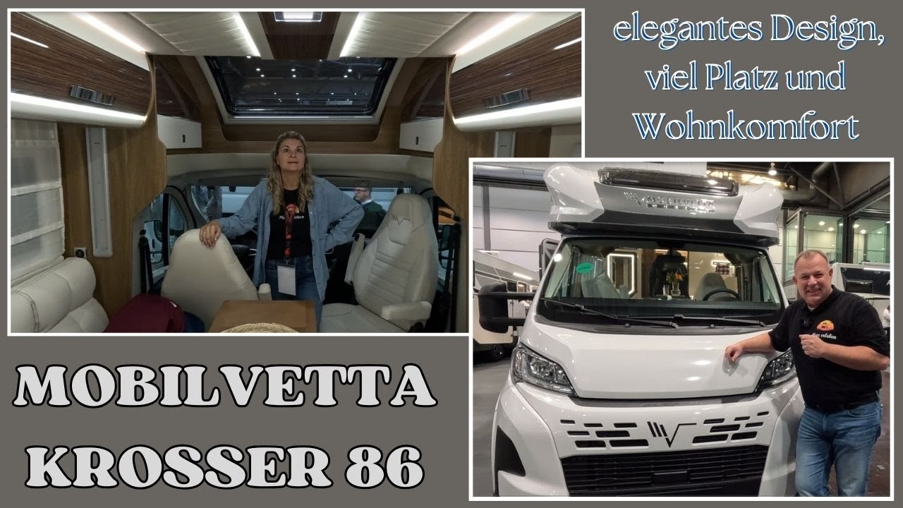 MOBILVETTA KROSSER 86 * MODELL 2025 * Vorstellung und Roomtour!