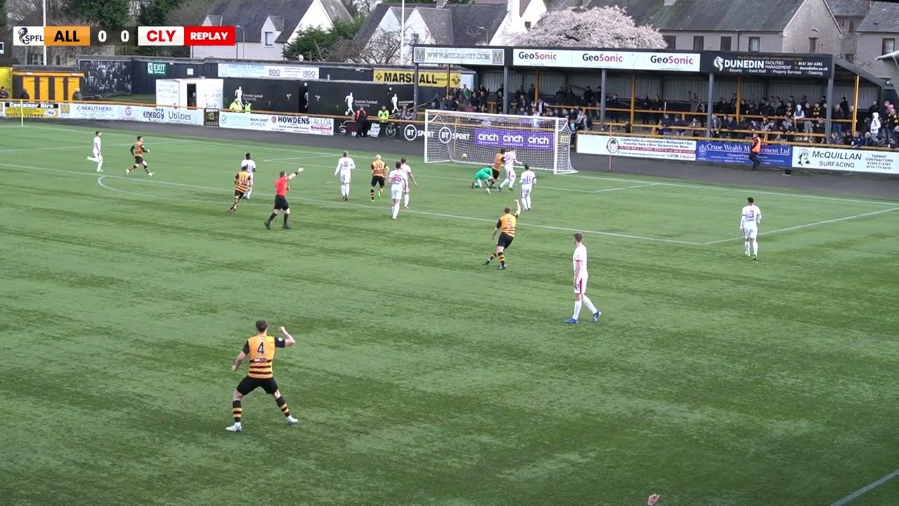 Alloa vs Clyde | cinch League 1 | 9th April 2022