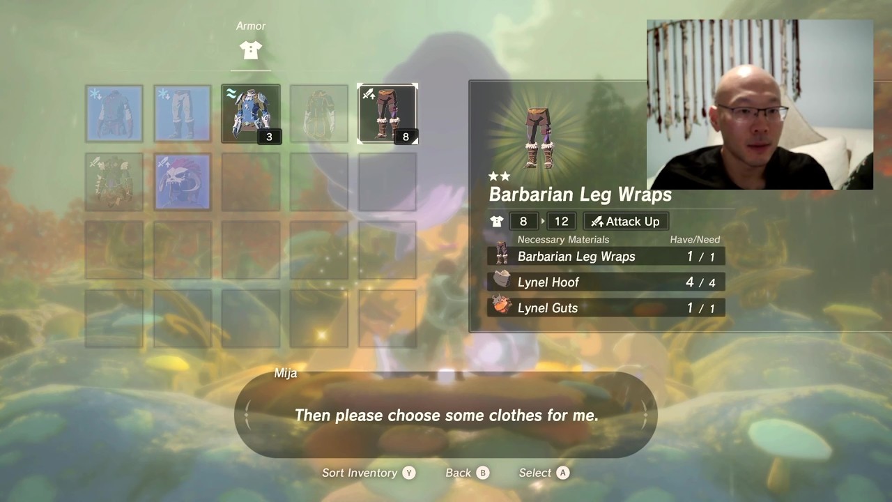 Zelda: Breath of the Wild (Switch 2) - Playthrough Part 10 Blue Lynel And White Lynel