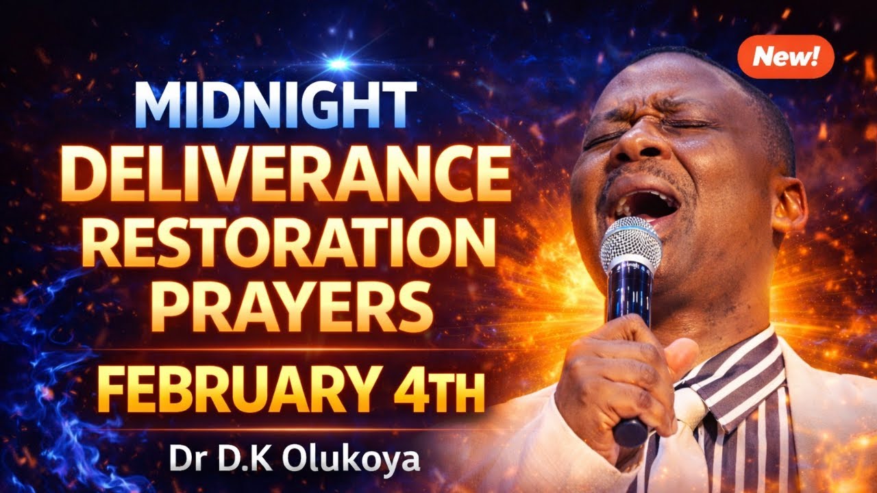 Midnight Deliverance & Restoration Prayers | Feb 4th 2026 | Dr. D.K. Olukoya