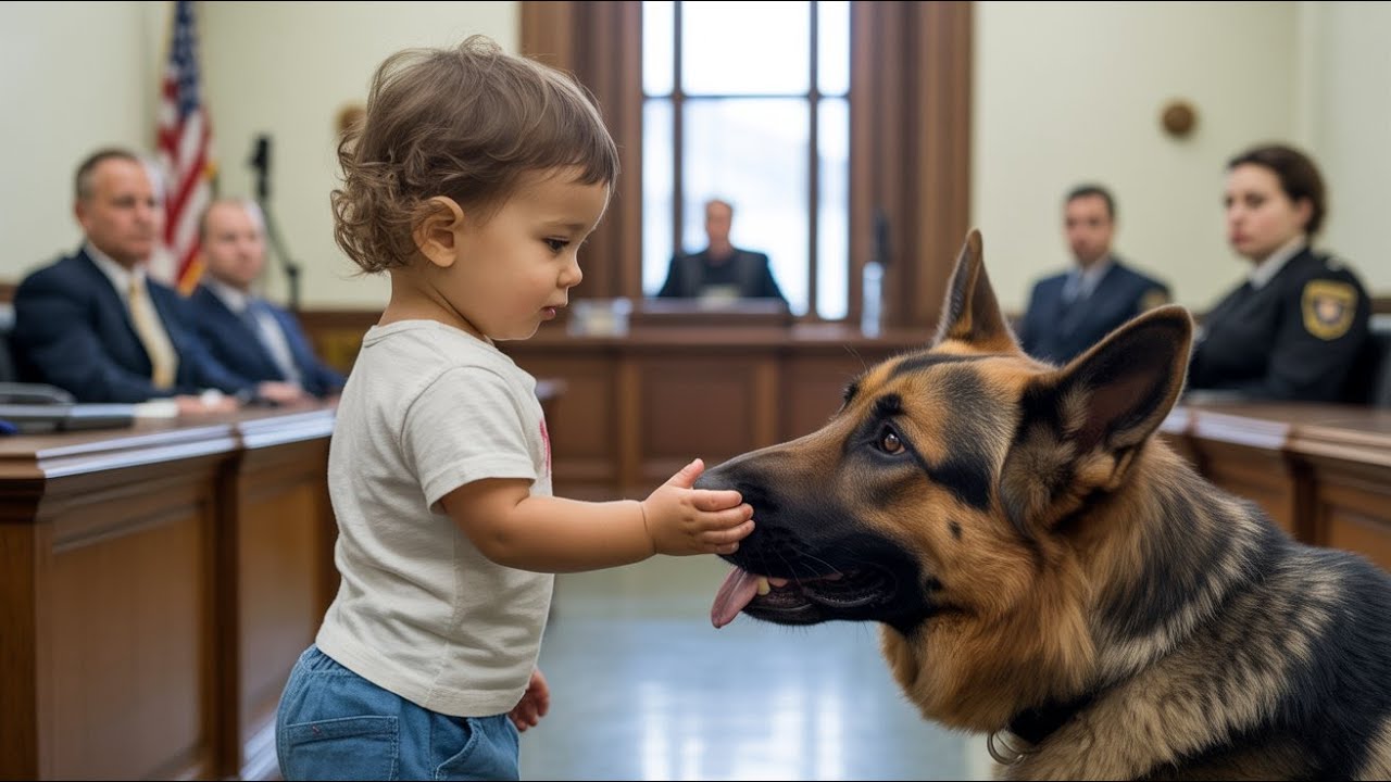 The Trial Freezes After a 3-Year-Old Speaks to the Police Dog