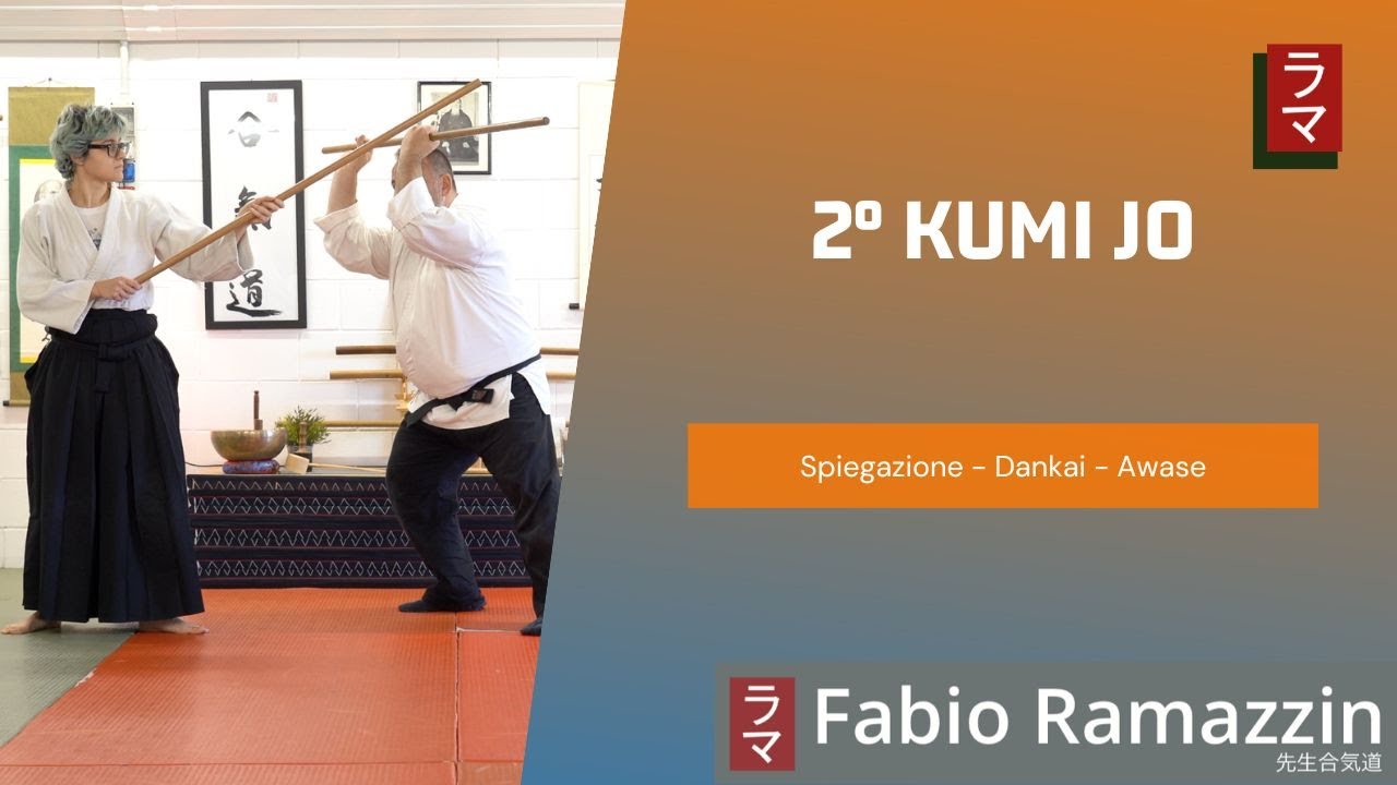 Ni no Jo Aikido - 2° kumi jo spiegato