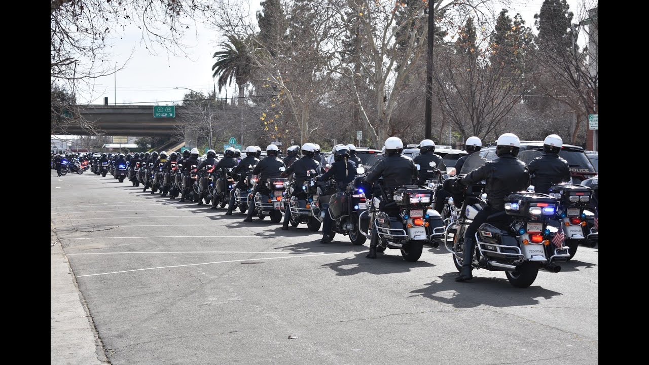 Funeral procession for Selma Police Officer Gonzalo Carrasco killed in the line of duty