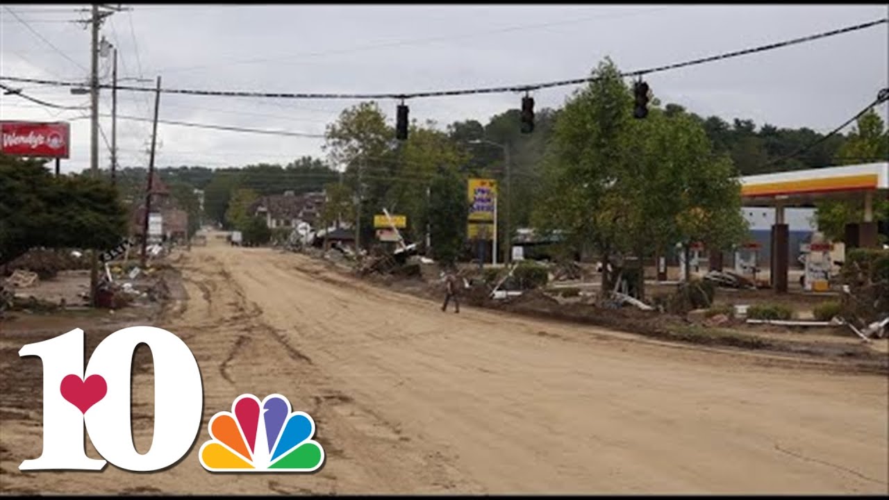 Asheville locals react to devastating flooding damage