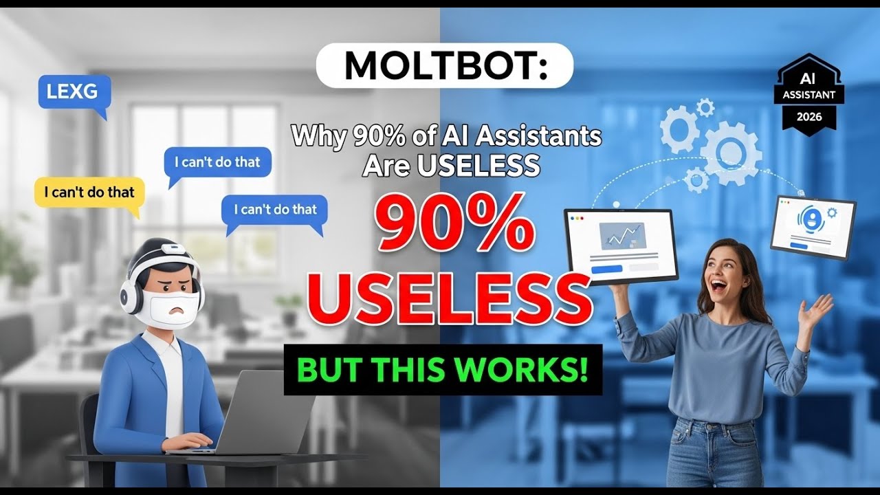 Moltbot: Why 90% of AI Assistants Are USELESS (But This One Actually Works)