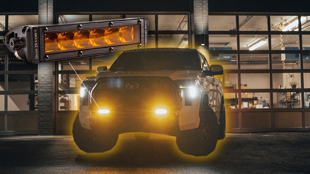 Светодиодные противотуманные фары Tundra 2022+ - Diode Dynamics SS6 [полная установка]