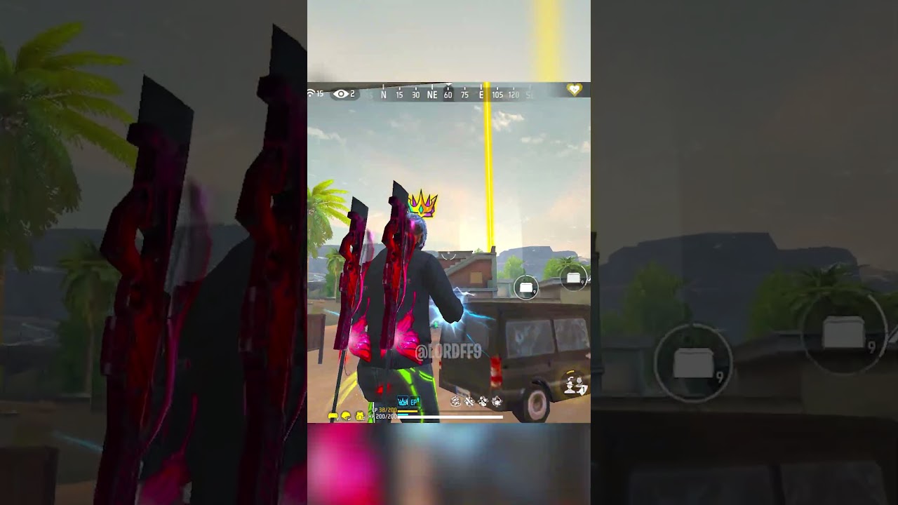 Taca-lhe pau nesse carrrrinho marcus 😂 #lordff9 #freefire