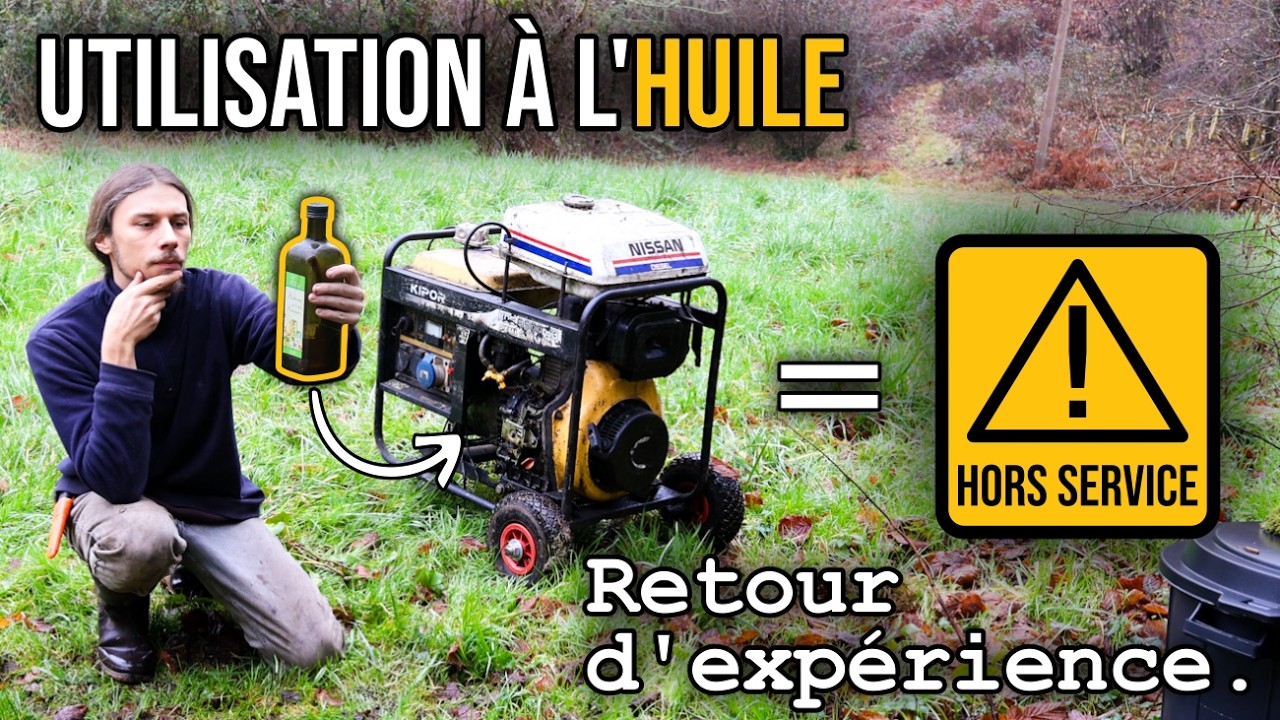 Groupe qui tourne à l'huile: retour d'expérience