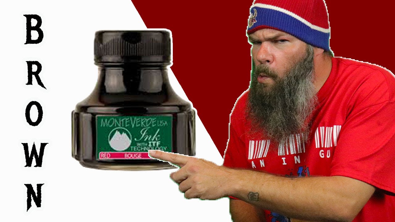 Monteverde Brown Sugar Fountain Pen Ink #fountainpenink #fountainpens