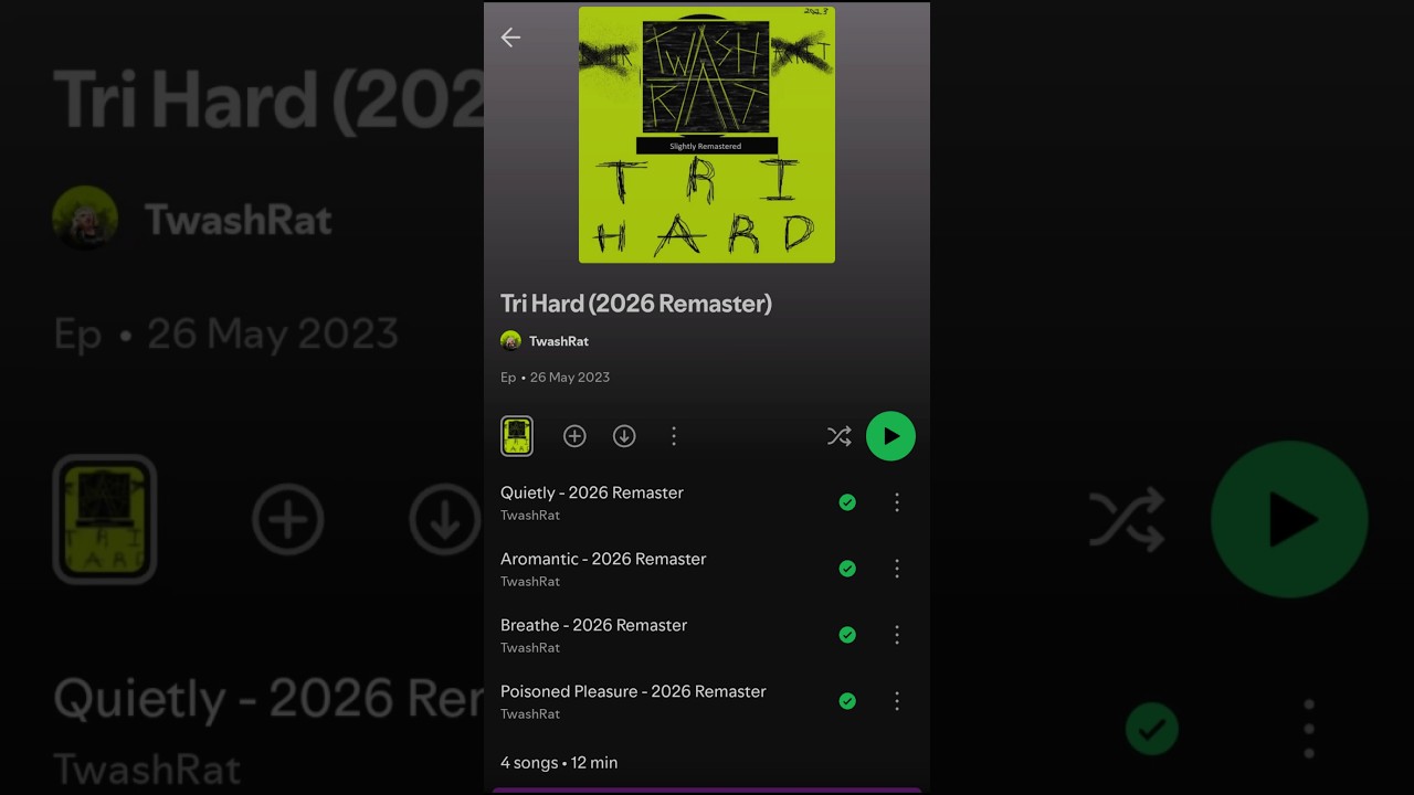 "Tri Hard" remaster is out! 