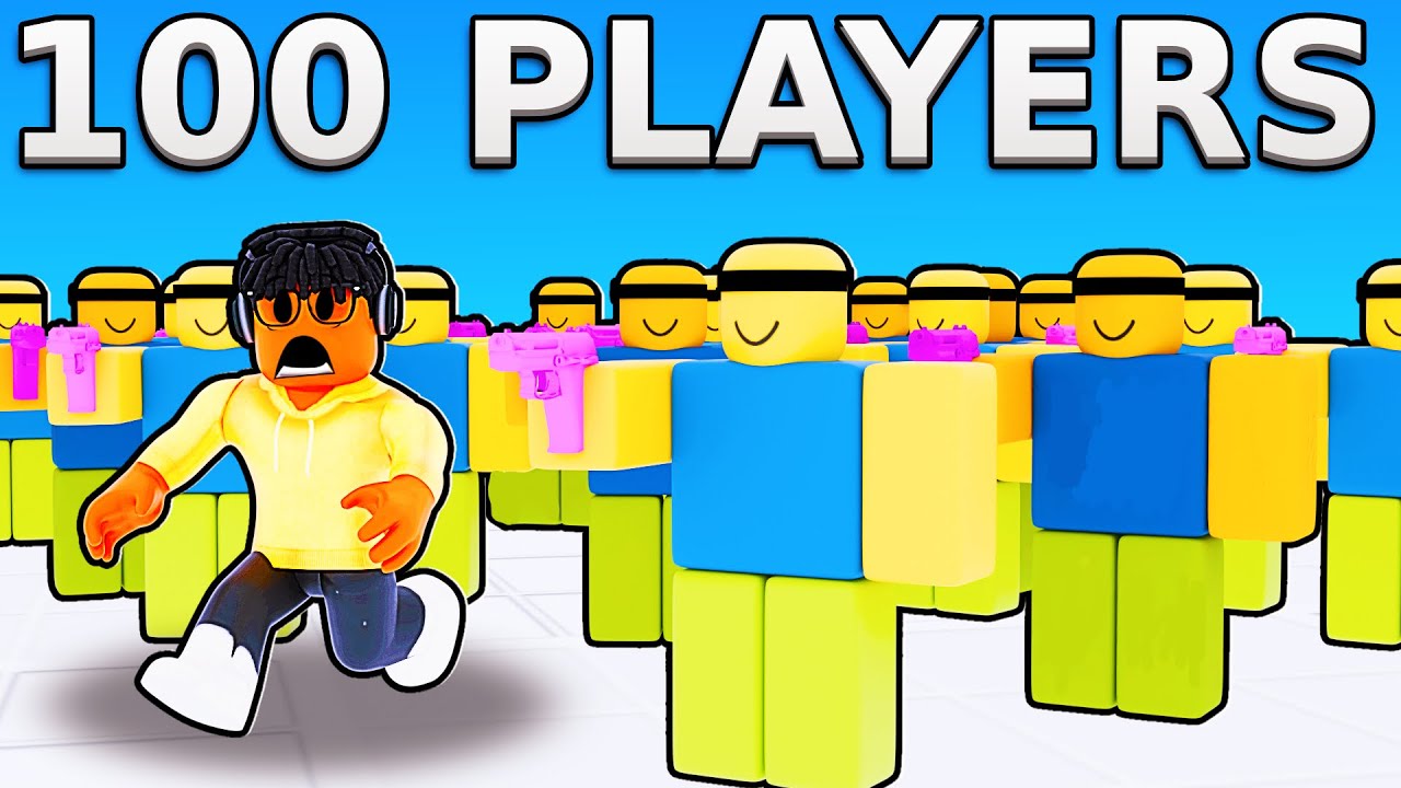 Игра Roblox BLINDSHOT на 100 игроков &mdash; это просто безумие!