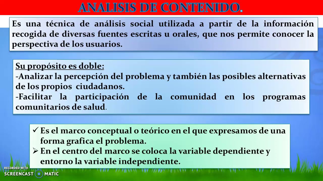 Técnicas para el diagnostico comunitario en salud.