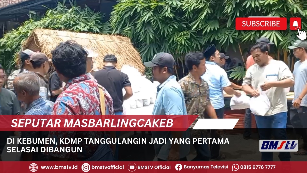 DI KEBUMEN, KDMP TANGGULANGIN JADI YANG PERTAMA SELASAI DIBANGUN
