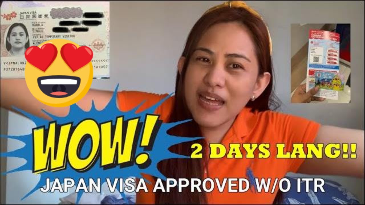 How to get JAPAN VISA with NO ITR | TIPS, APPLICATION & REQUIREMENTS