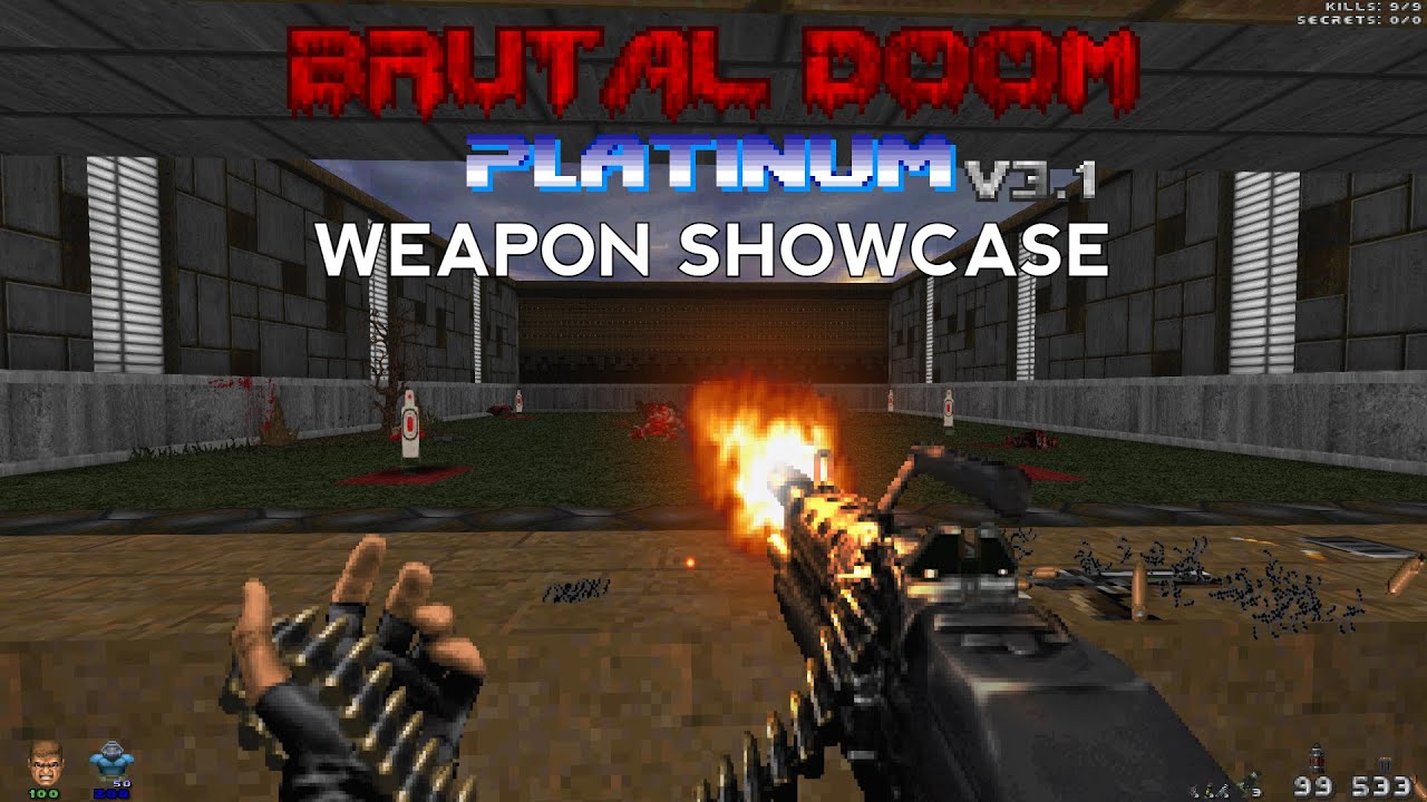Doom mod weapon showcase: Brutal Doom Platinum v3.1