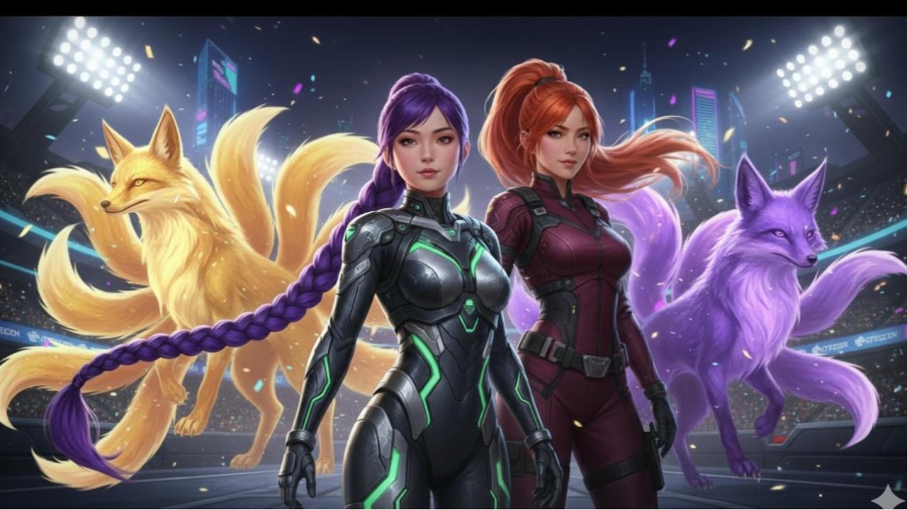 RUMI's Championship Moment: Nine-Tailed Fox Racing | KPOP Demon Hunters