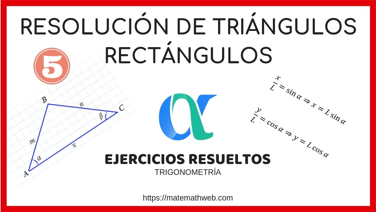 Resolución de triángulos rectángulos ejercicios resueltos pdf
