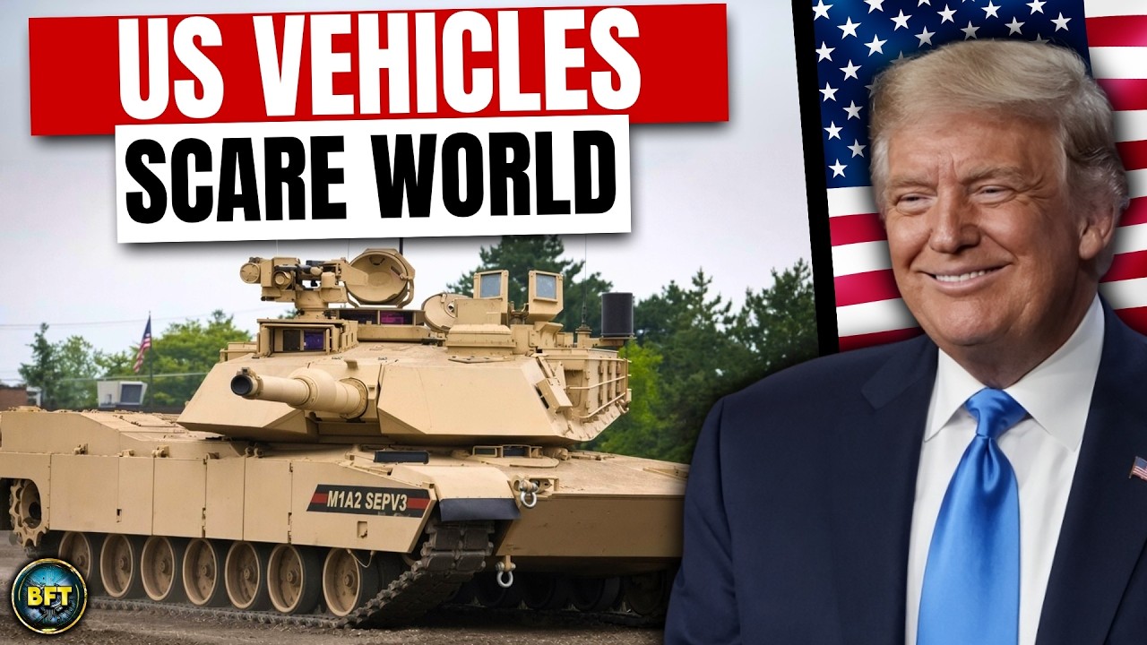 USA - Top 10 Most Advanced Military Vehicles in the US Military!
