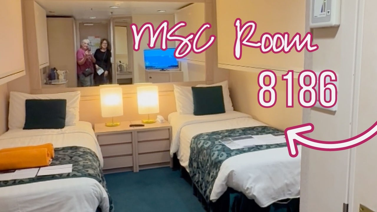 Экскурсия по каюте MSC Orchestra Room: внутренняя каюта 8186.