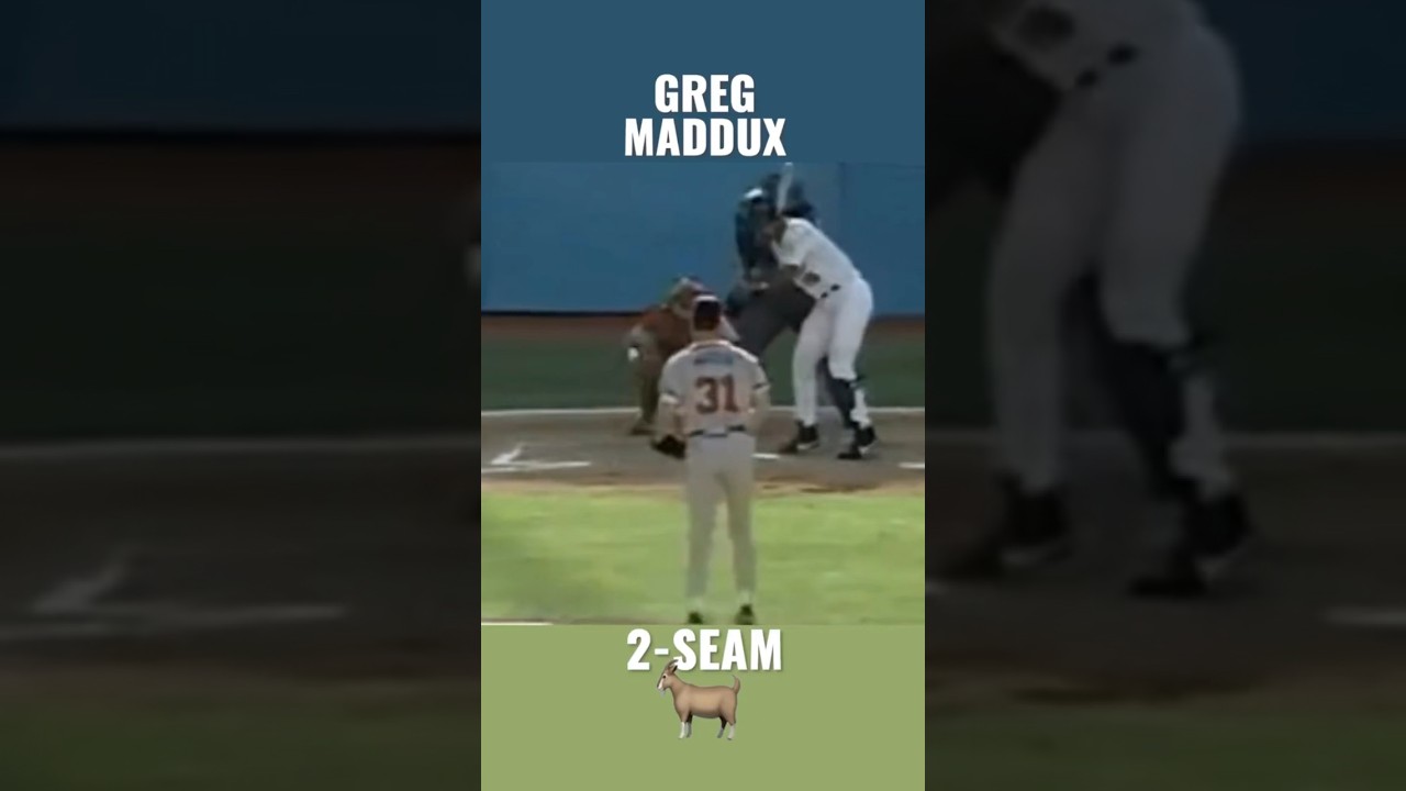 Greg Maddux 2 seam was so NASTY 🤮