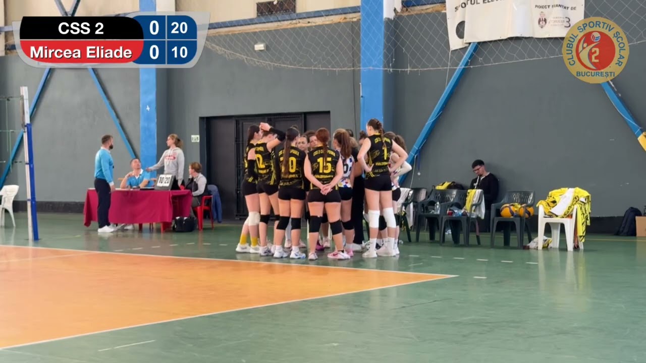 4K / Volei feminin U17 / CN 25/26 / CSS 2 - Mircea Eliade 3-0 (25-11 / 25-22 / 25-12) / Set 1